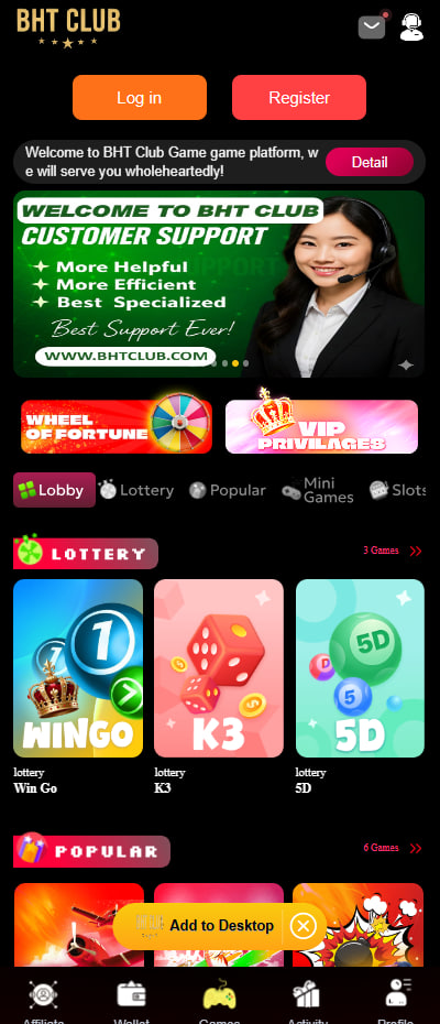 fake Bht Club gaming site