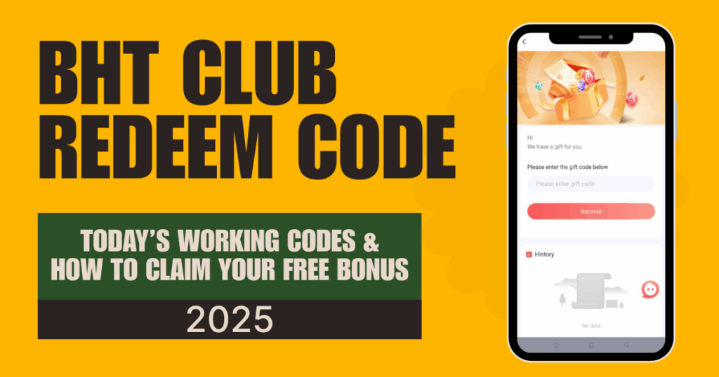 bht club redeem code