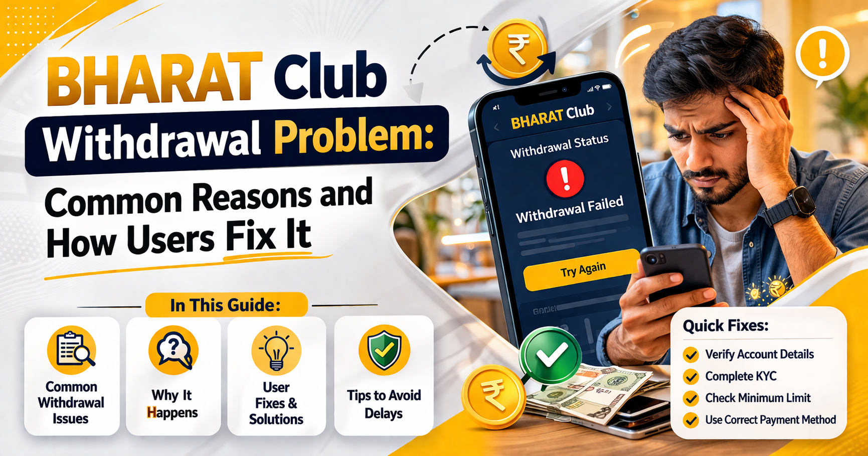 BHARAT Club Withdrawal Problem