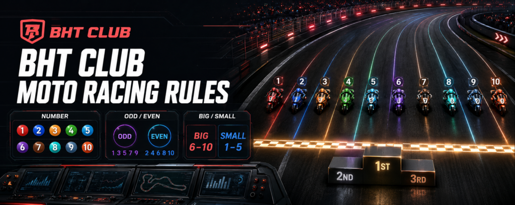 BHT Club Moto Racing Rules
